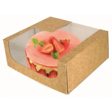 Picture of Kraft Cake Box 20x20x6cm X 50