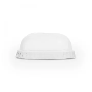 Picture of V/ware 9-21oz Pla Dome Lid With Hole X 100