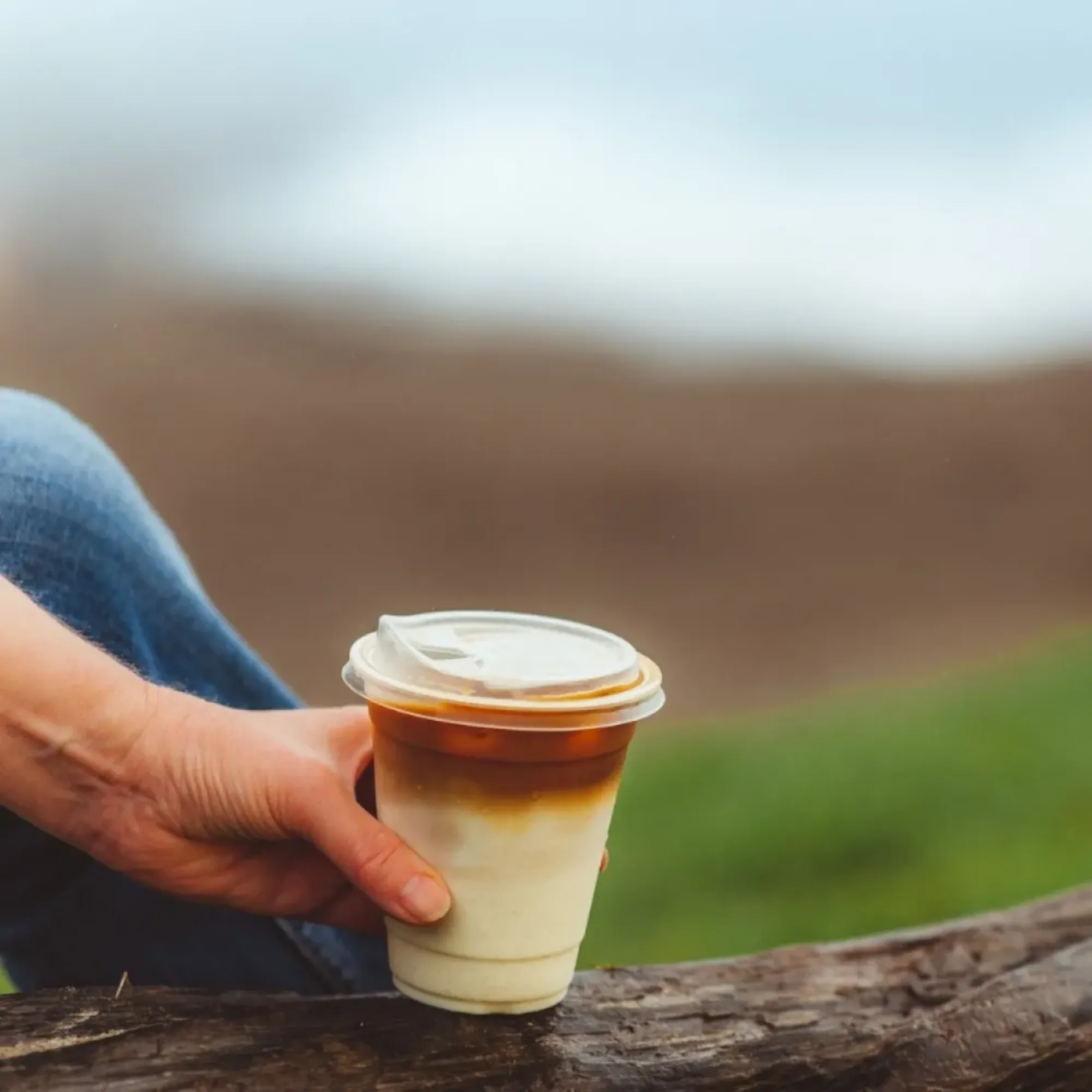 Picture of Smoothie Cup 3 Rpet Sip Lid 9-14oz X 50