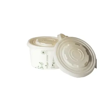 Picture of Compostable 16oz White Soup Container X 500