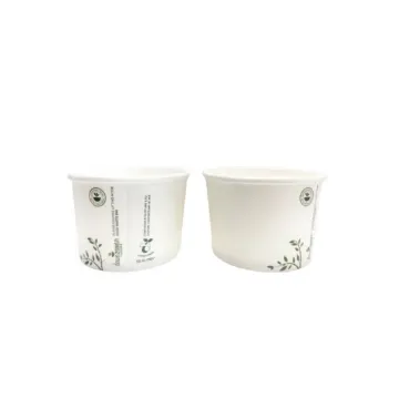 Picture of Compostable 8oz White Soup Container X 1000