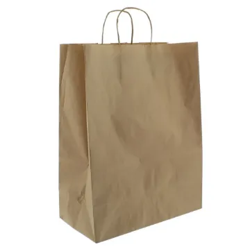 Picture of Twist Handle Kraft Bags Jumbo X 250