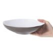 Picture of Olympia Raw Recycled Clay Charcoal Coupe Bowls 230mm (6 Pack)