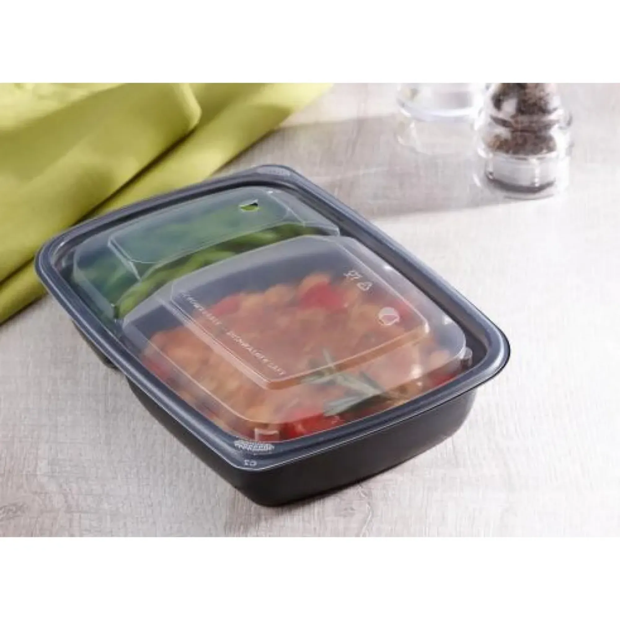 Picture of Dome Lid For 2 Part 600/300 Hot Meal Container X 300