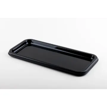 Picture of Sabert Black Platter Med+ Lid X25 (46x30cm)