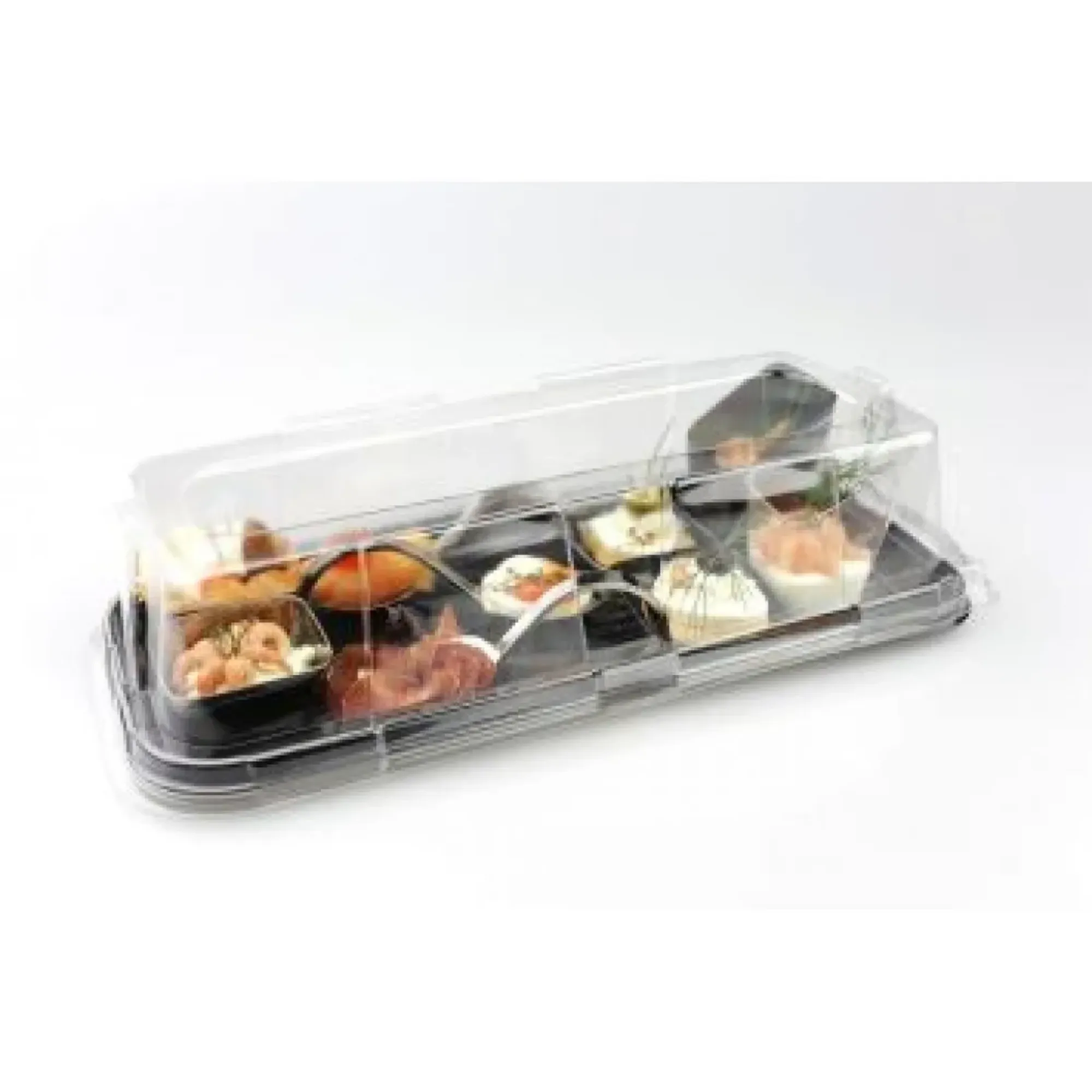 Picture of Sabert Black Platter Med+ Lid X25 (46x30cm)