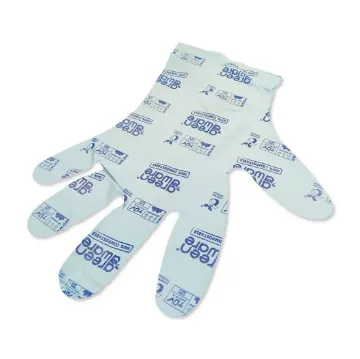 Picture of Compostable Gloves Blue Large X 100