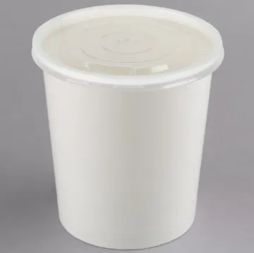 Picture of White 16oz Soup Container + Lid X 25