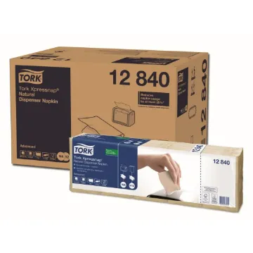Picture of Tork Xpressnap Natural N4 Napkin X 9000