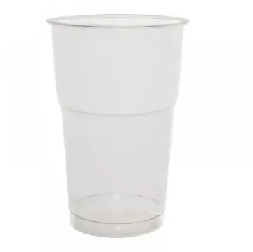 Picture of Disposable Plastic Pint Glass 20oz X 1000