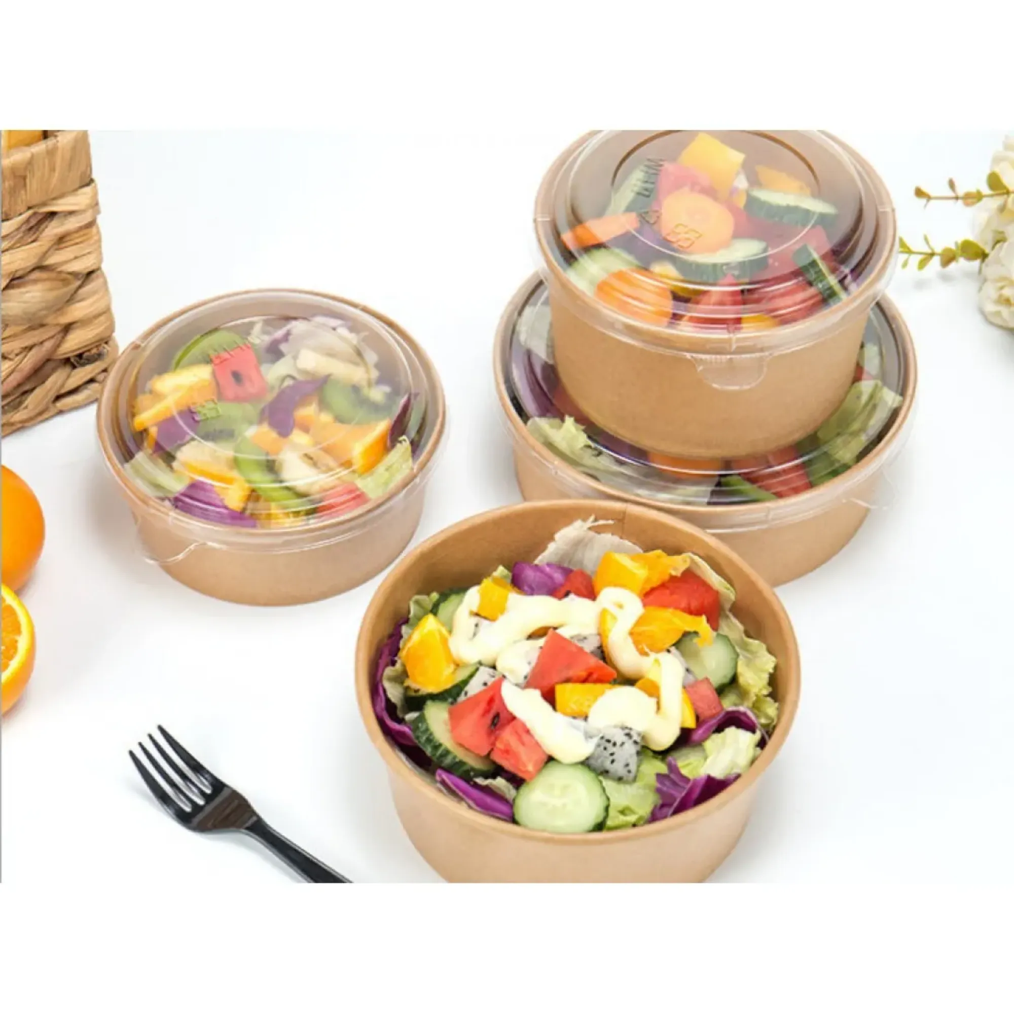 Picture of Lid For Kraft Salad Bowls 16-26oz X 300