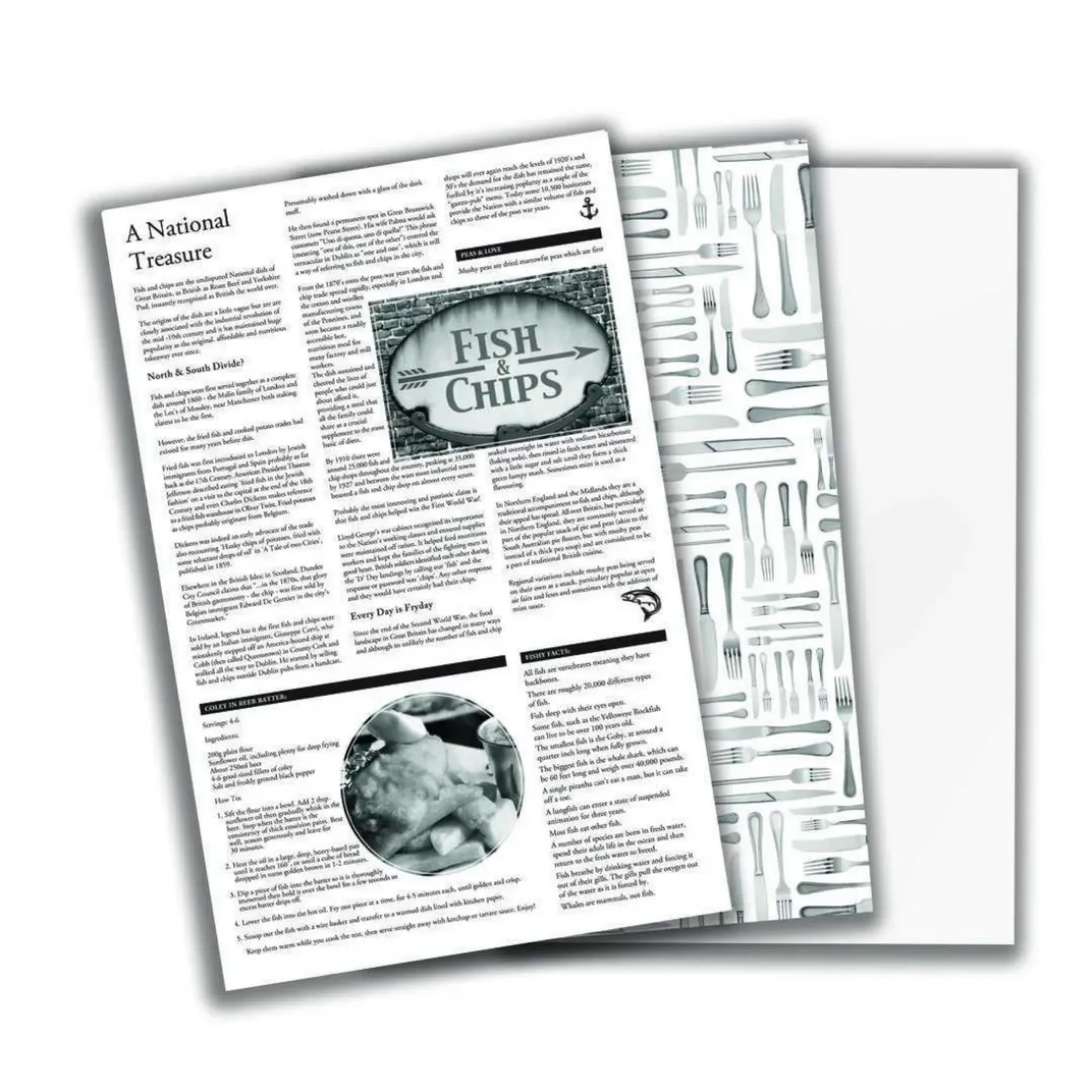 Picture of Daily Catch Paper 10'' X 17'' X 500