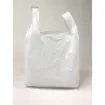 Picture of Plastic White Carrier Bag H/d X 100