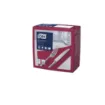 Picture of Tork Bordeaux Red 4 Fold Dinner Napkin X 1800