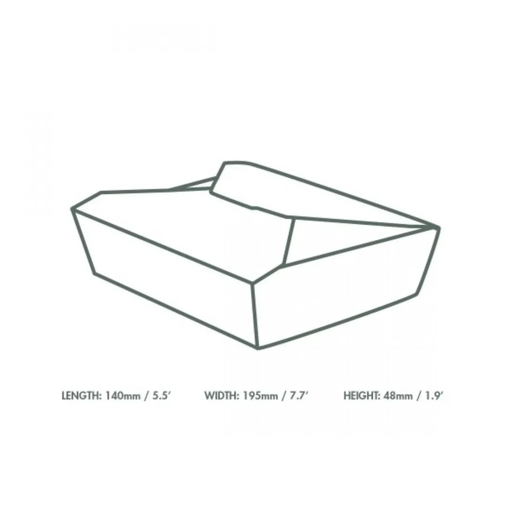 Picture of Kraft No.2 Biobox 49oz X 200