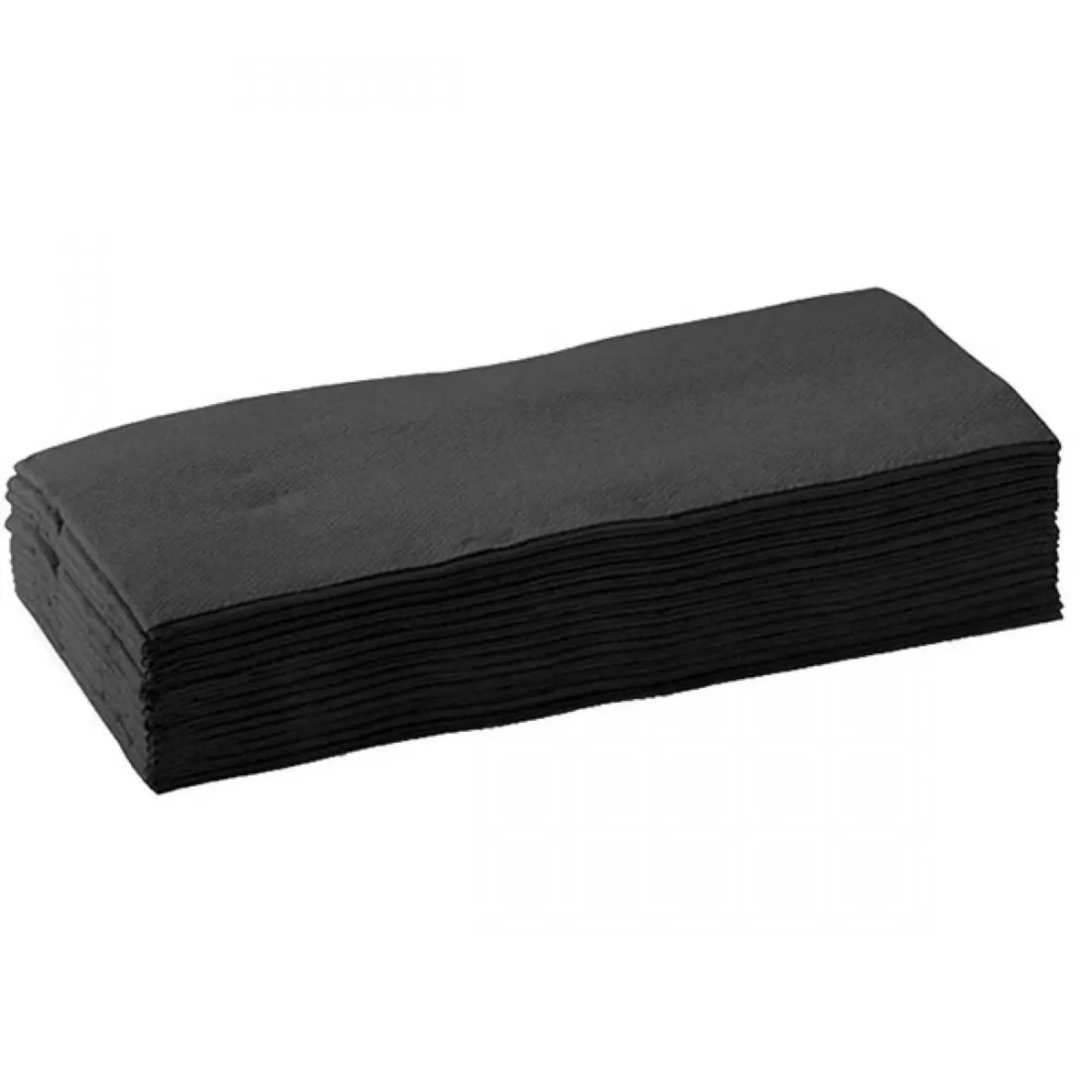 Picture of Dinner Napkin Black 40/2 8 Fold X 2000