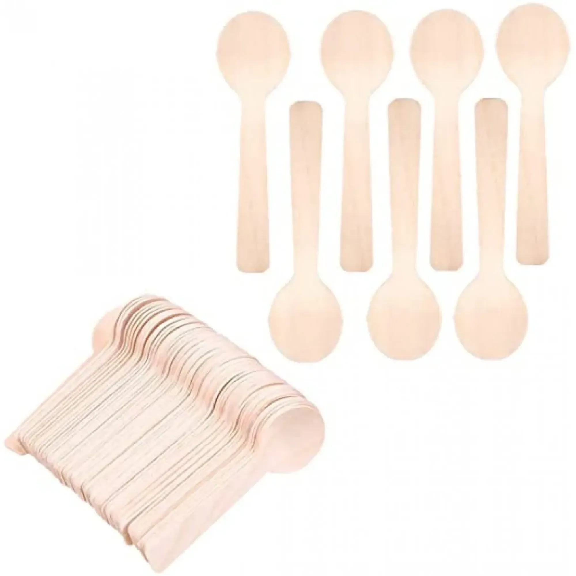 Picture of Wooden Tea Spoon X 100