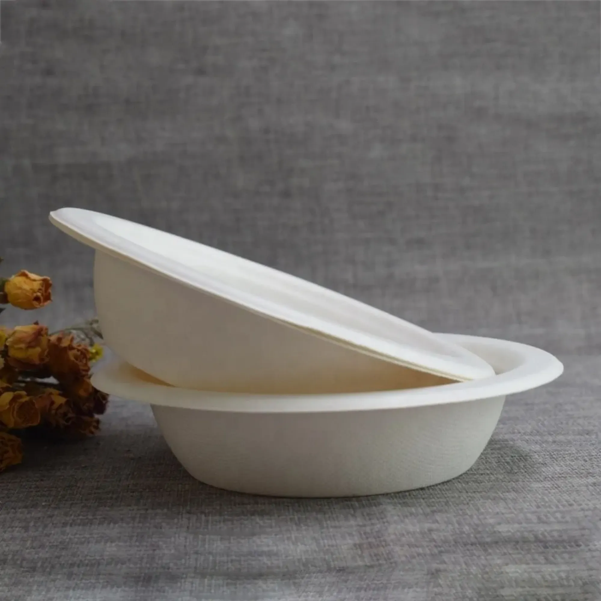 Picture of Bagasse 32oz Wide Rim Bowl X 500