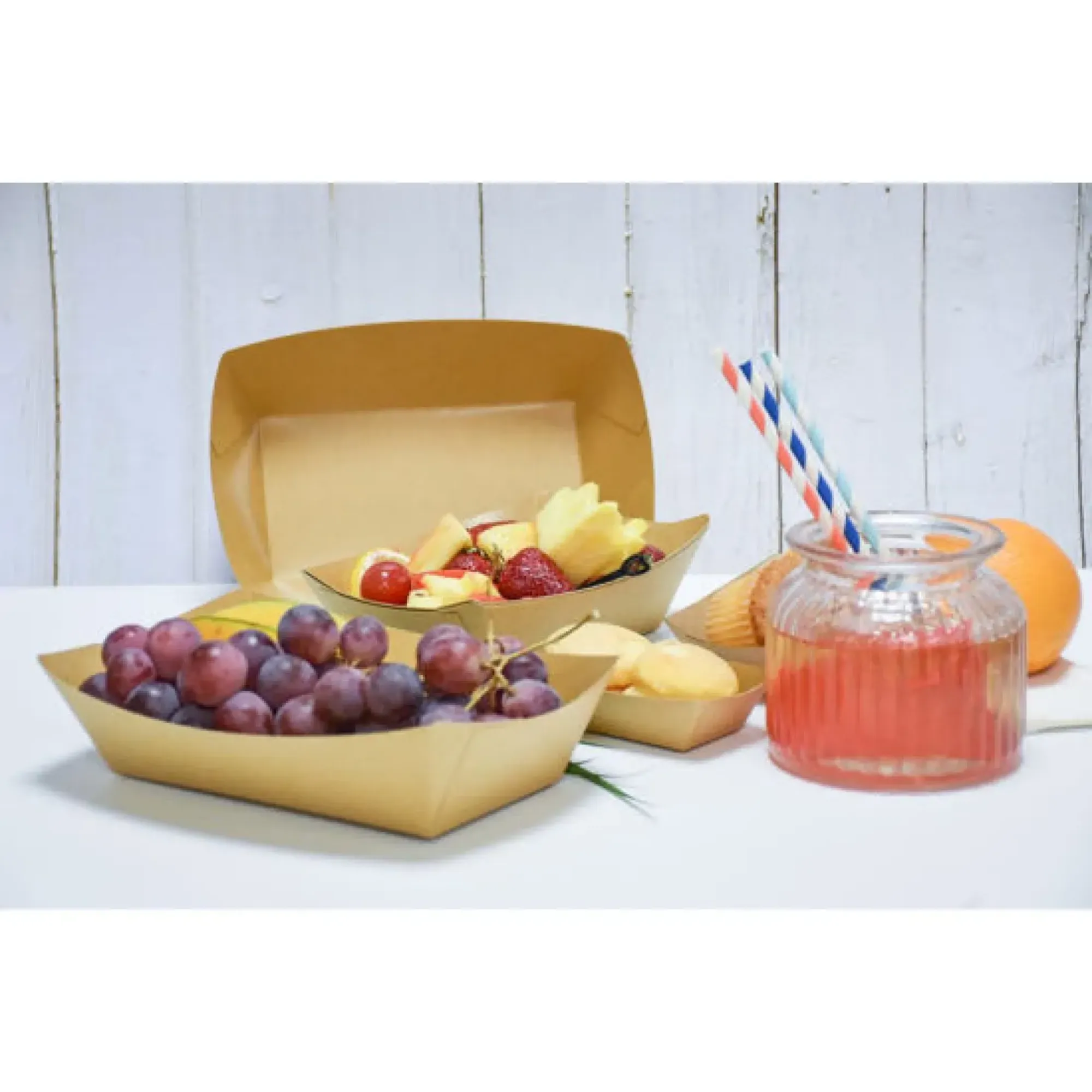 Picture of Kraft 1/2lb Degradable Food Tray X 1000