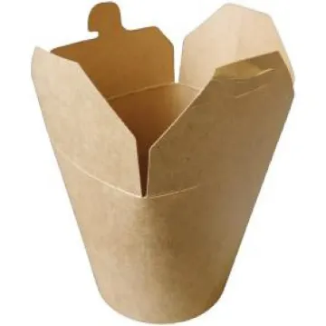 Picture of Kraft Compostable 32oz Noodle Box X500