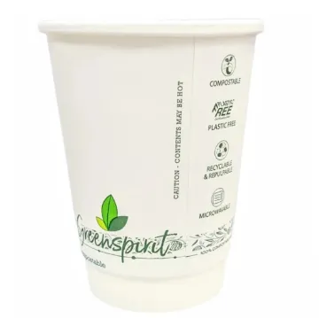 Picture of Plastic Free 16oz White D/w Cups X 500