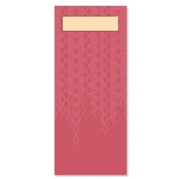 Picture of Tork Maroon Cutlery Bags X 500