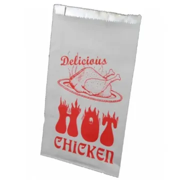 Picture of Foil Hot Chicken Bag Large X 500