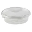 Picture of Oval Hinged Clear Salad Container 375cc X 50