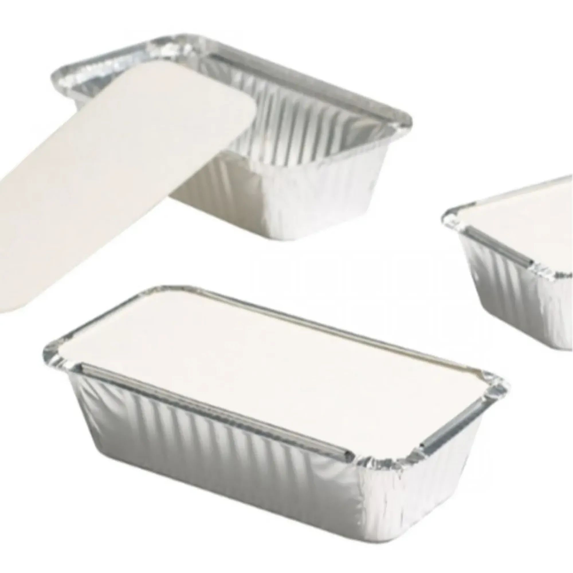 Picture of Foil Container+lid No.6 4x8'' X 25