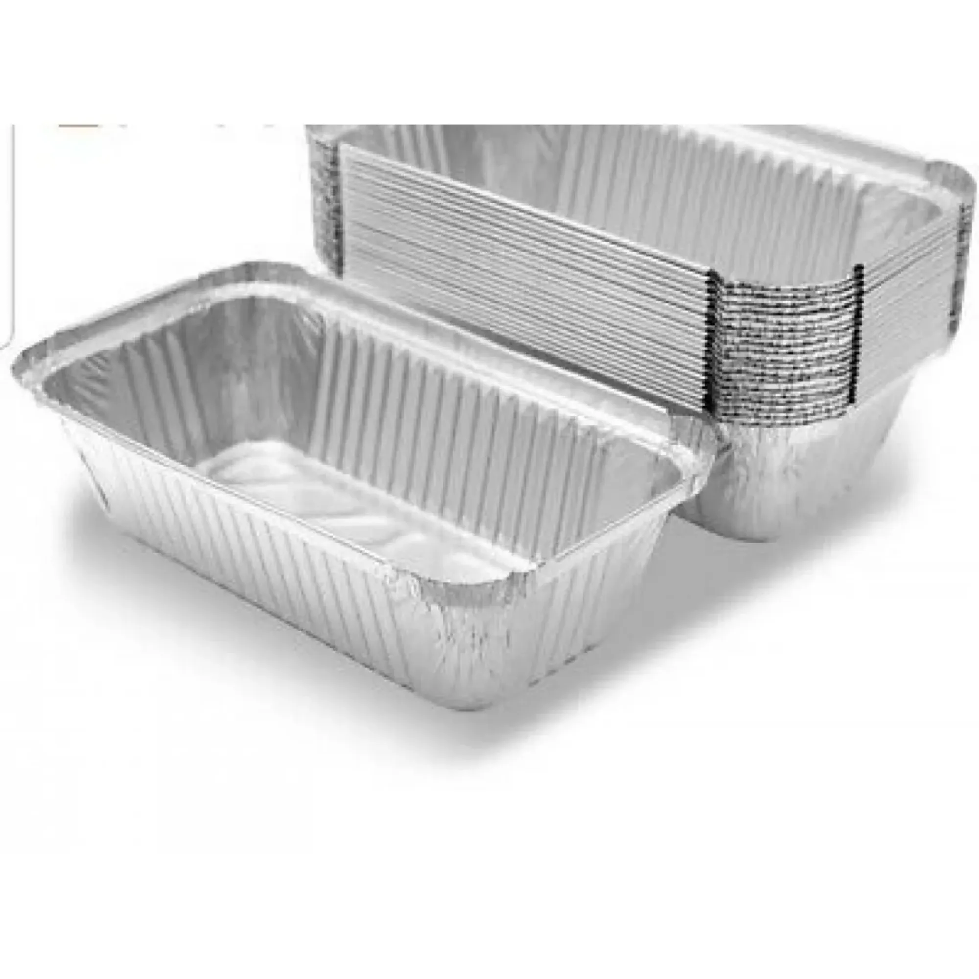 Picture of Foil Container+lid No.6 4x8'' X 25
