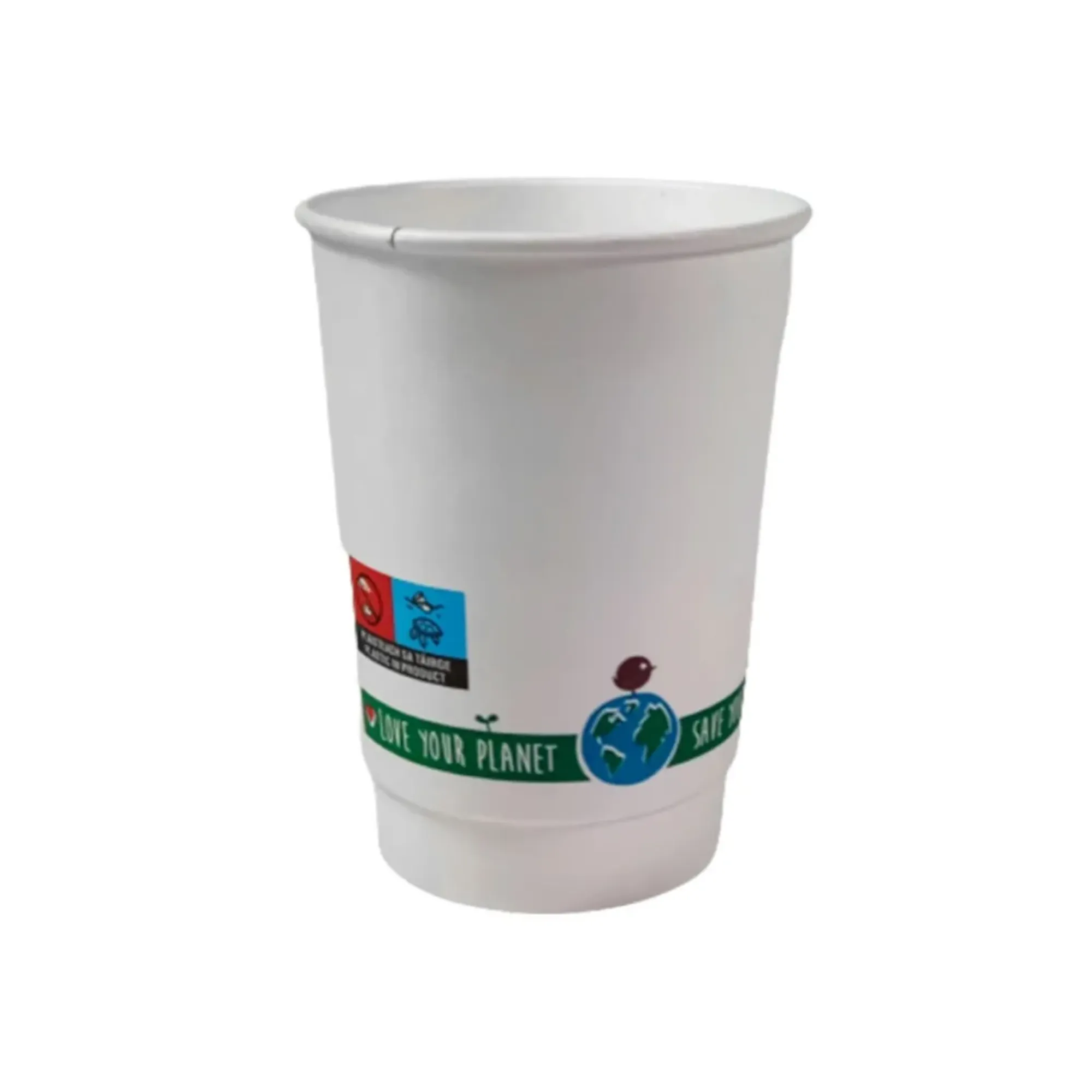 Picture of Compostable D/w 12oz White Cup X 500