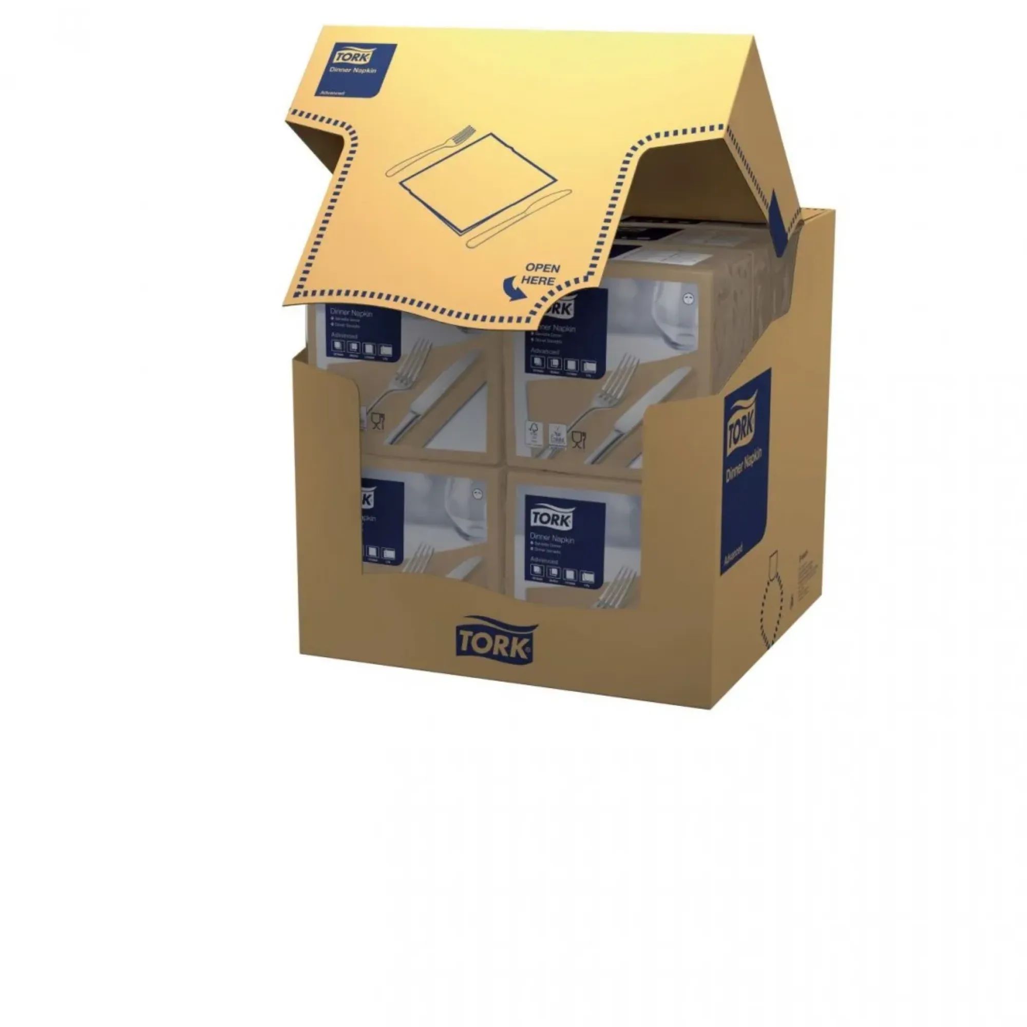 Picture of Tork Biscuit 39/2 Dinner Napkin X 1800