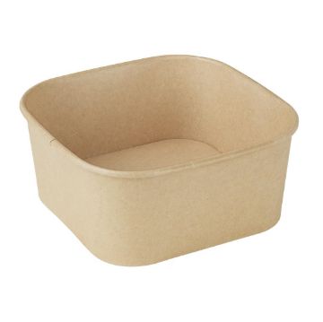 Picture of Fiesta Recyclable Square Container Bases 1400ml (300 Pack)