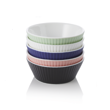 Picture of Was Germany Ragout Fin Mix Set Porcelain Dia 9 cm 200 ml Pack of 5
