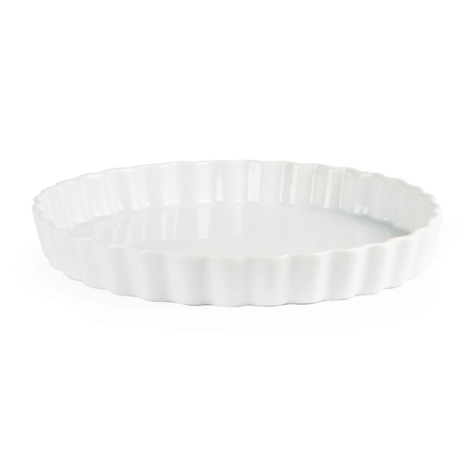 Picture of Olympia Whiteware Flan Dishes 265mm (6 pack)