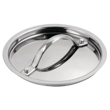 Picture of Vogue Stainless Steel & Aluminium Tri-Wall Saucepan Lid 14cm