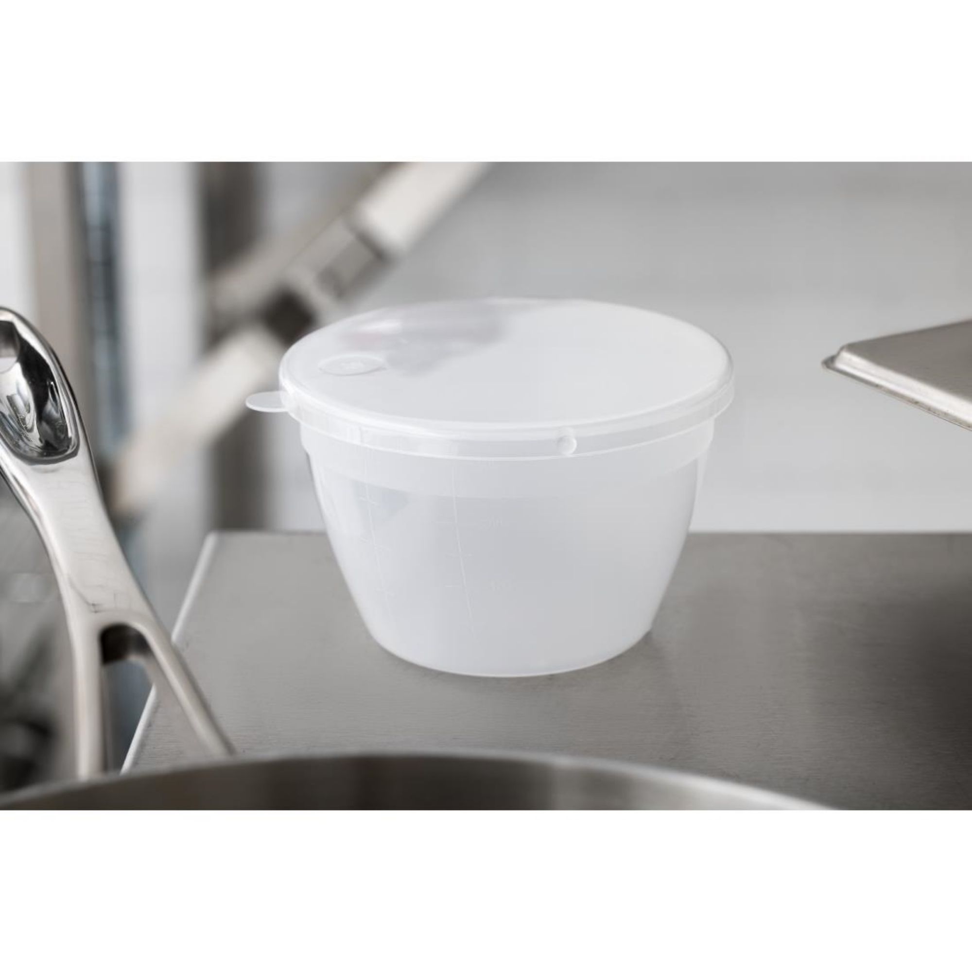 Picture of Kitchen Craft Polypropylene Pudding Basins 290ml (Pack of 12)