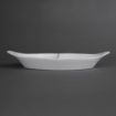 Picture of Olympia Whiteware Divided Oval Eared Dishes 295x155mm (6 pack)
