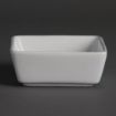 Picture of Olympia Mini Square Dishes White 90ml 85mm (12 Pack)