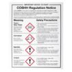 Picture of Vogue COSHH Regulations Sign