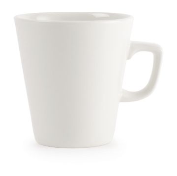 Picture of Churchill Plain Whiteware Cafe Latte Mugs 440ml (6 pack)