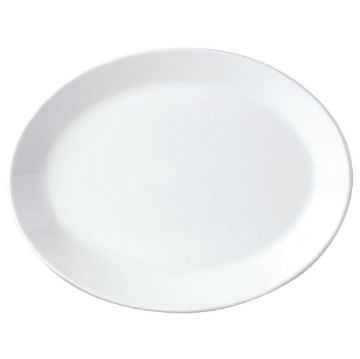 Picture of Steelite Simplicity White Oval Coupe Dishes 305mm (12 pack)