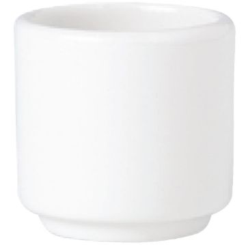 Picture of Steelite Simplicity White Footless Egg Cups 47mm (12 pack)