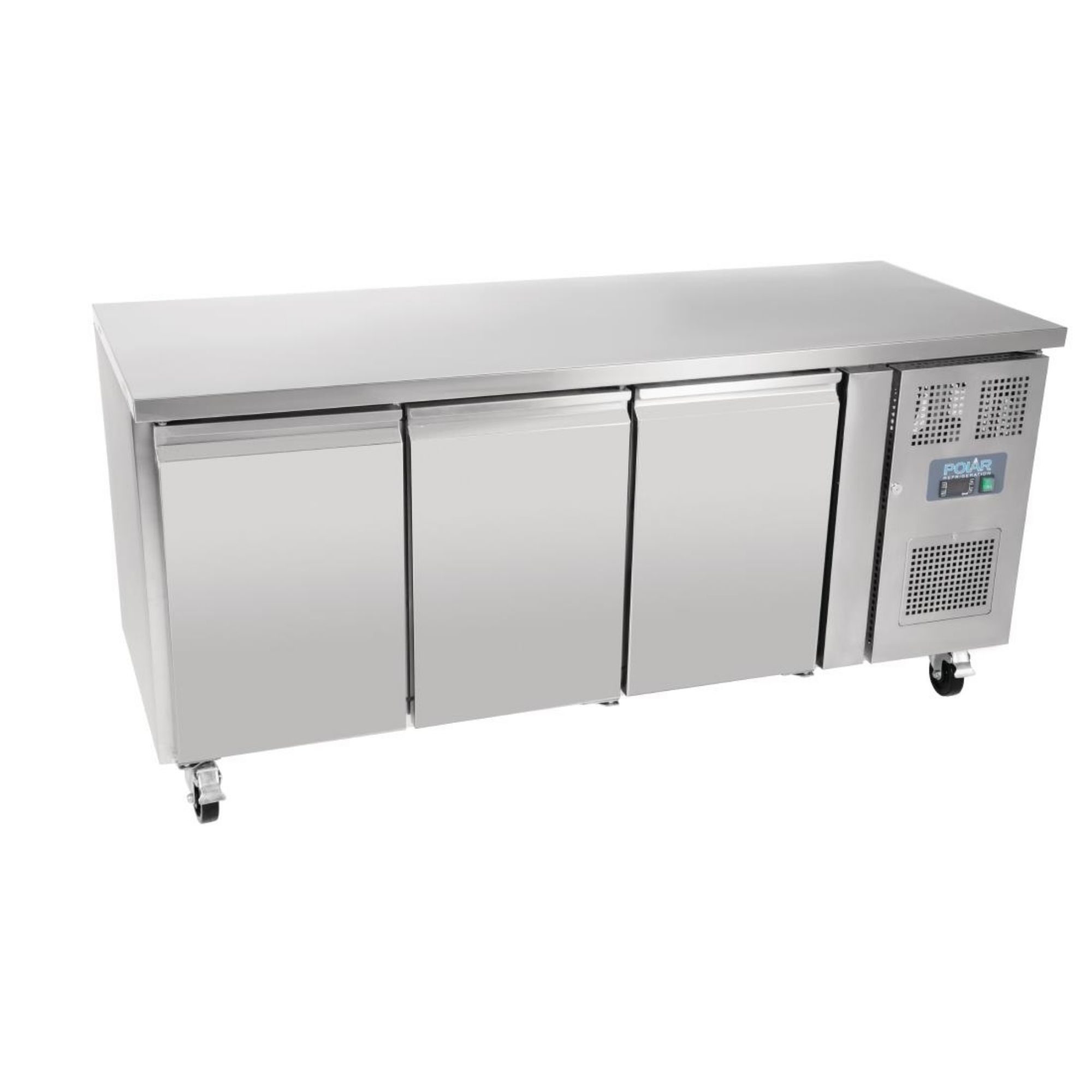 Picture of Polar U-Series Triple Door Counter Fridge 417Ltr