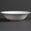 Picture of Olympia Linear Oatmeal Bowls White 150mm (12 pack)