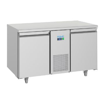 Picture of Polar U-Series Energy Efficient 2 Door Counter Fridge 281Ltr
