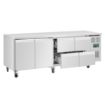 Picture of Polar U-Series Double Door and 4 Drawer Counter Fridge 476Ltr