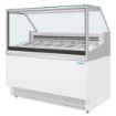 Picture of Polar U-Series 6 Pan Ice Cream Serve Over Cabinet Freezer