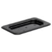 Picture of Vogue Polycarbonate 1/9 Gastronorm Lid Black
