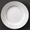 Picture of Olympia Linear Wide Rimmed Plates White 165mm (12 pack)
